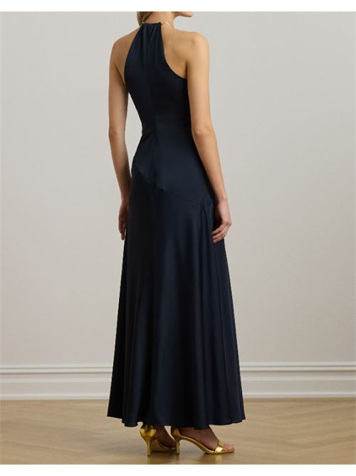 HALTER DRESS LAUREN RALPH LAUREN | 253925627002410 NAVY